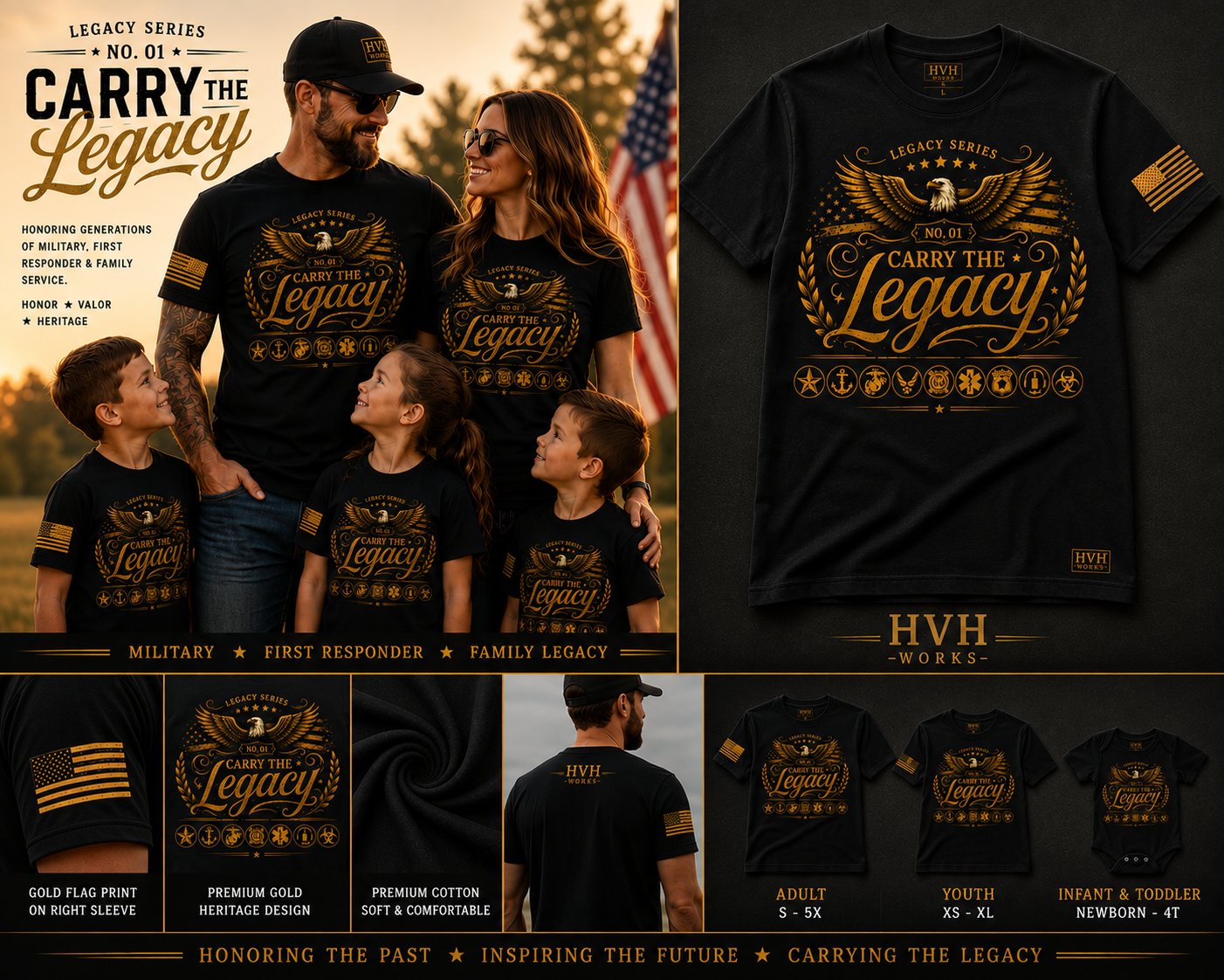 Legacy Series No. 01 – Carry the Legacy Shirt