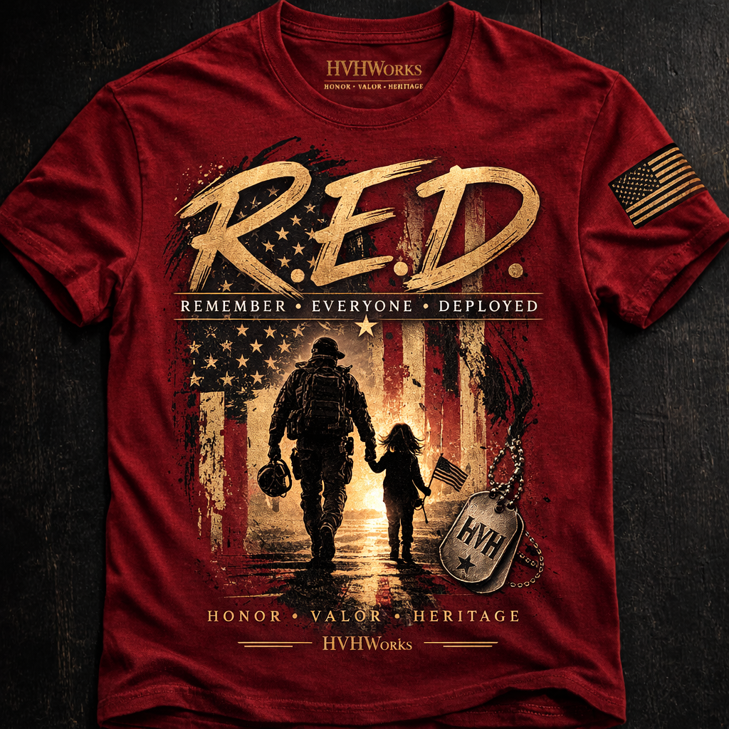 R.E.D. Friday Shirt | Remember Everyone Deployed