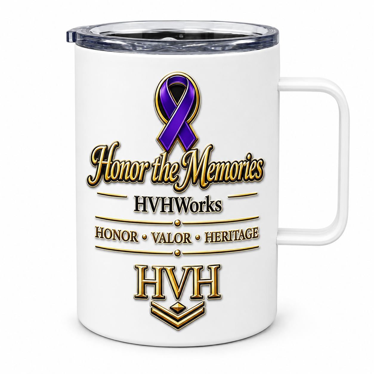 Honor the Memories™ Alzheimer's Awareness Drinkware | HVHWorks