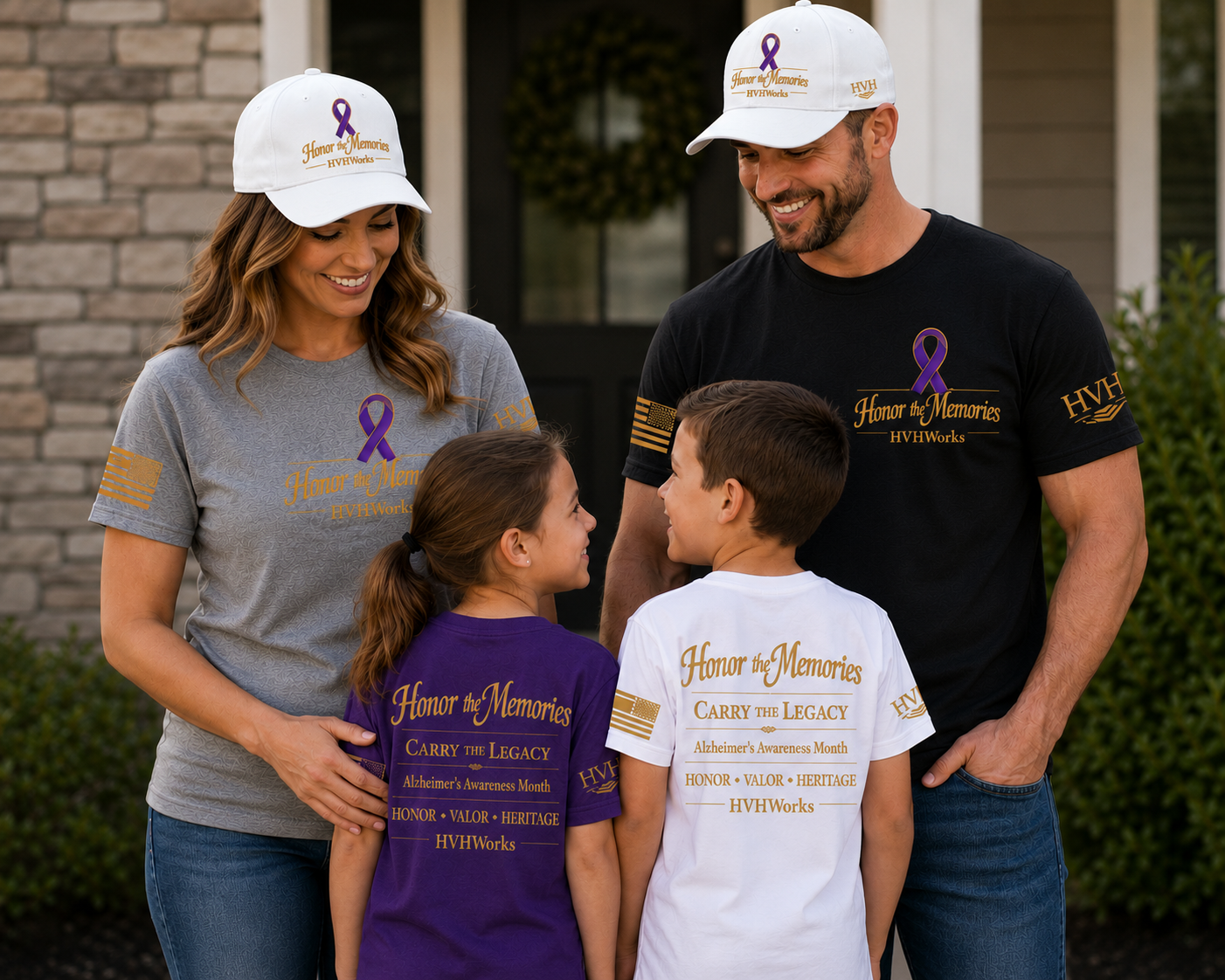 Honor the Memories Alzheimer's Awareness Shirt