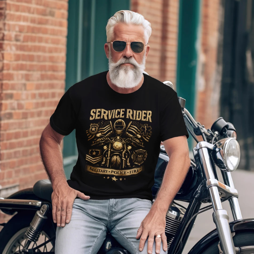 Service Rider Shirt | Military Police Fire EMS