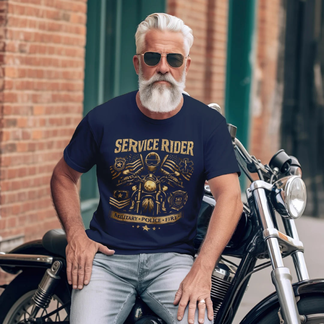 Service Rider Shirt | Military Police Fire EMS