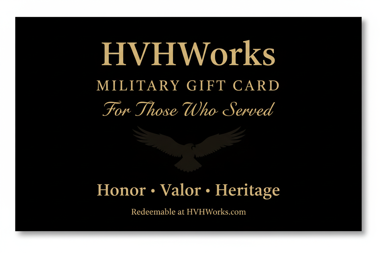 HVHWorks Military Gift Card